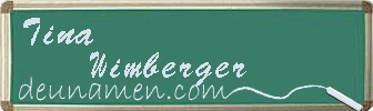 Tina Wimberger Visitenkarte